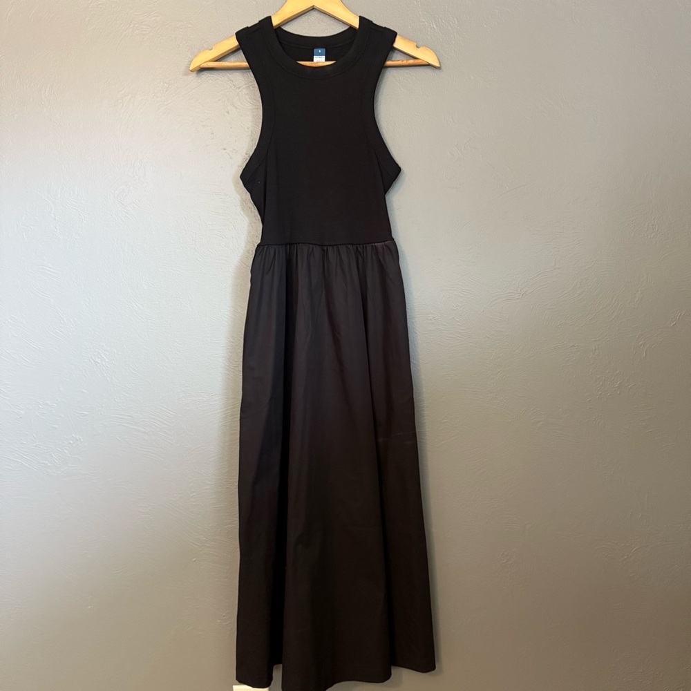 Host Pick 🎉 OLD NAVY black ribbed tank bubble dress - Picture 2 of 6